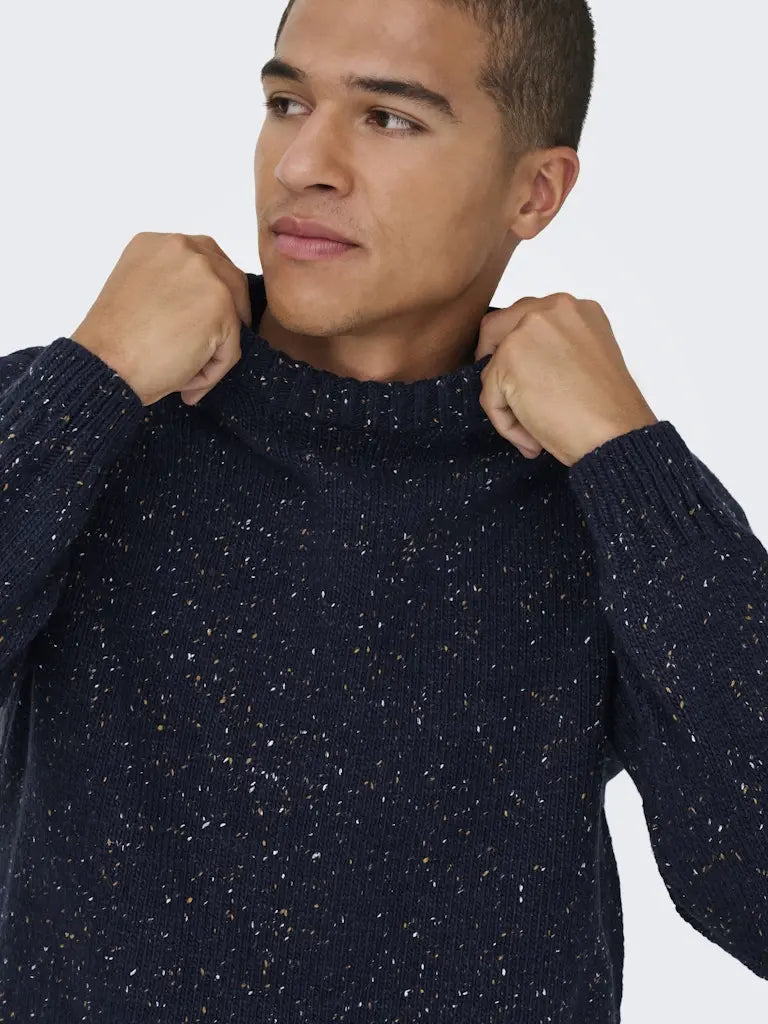 Birky Merino Ullgenser - Dark Navy Only & Sons