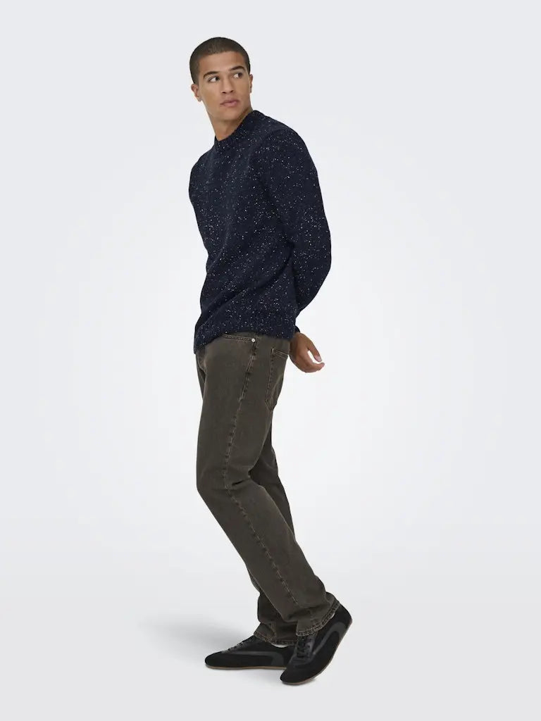 Birky Merino Ullgenser - Dark Navy Only & Sons