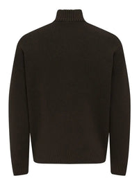 Blake Cardigan - Coffee Bean Only & Sons