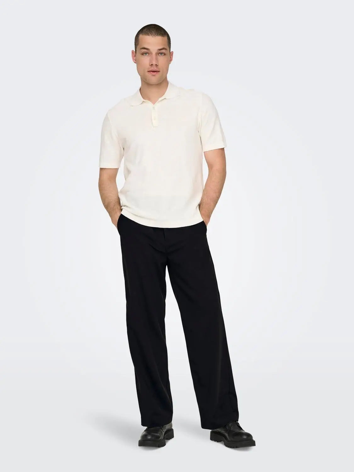 Bob Loose Flex pant 0071 - Black Only & Sons