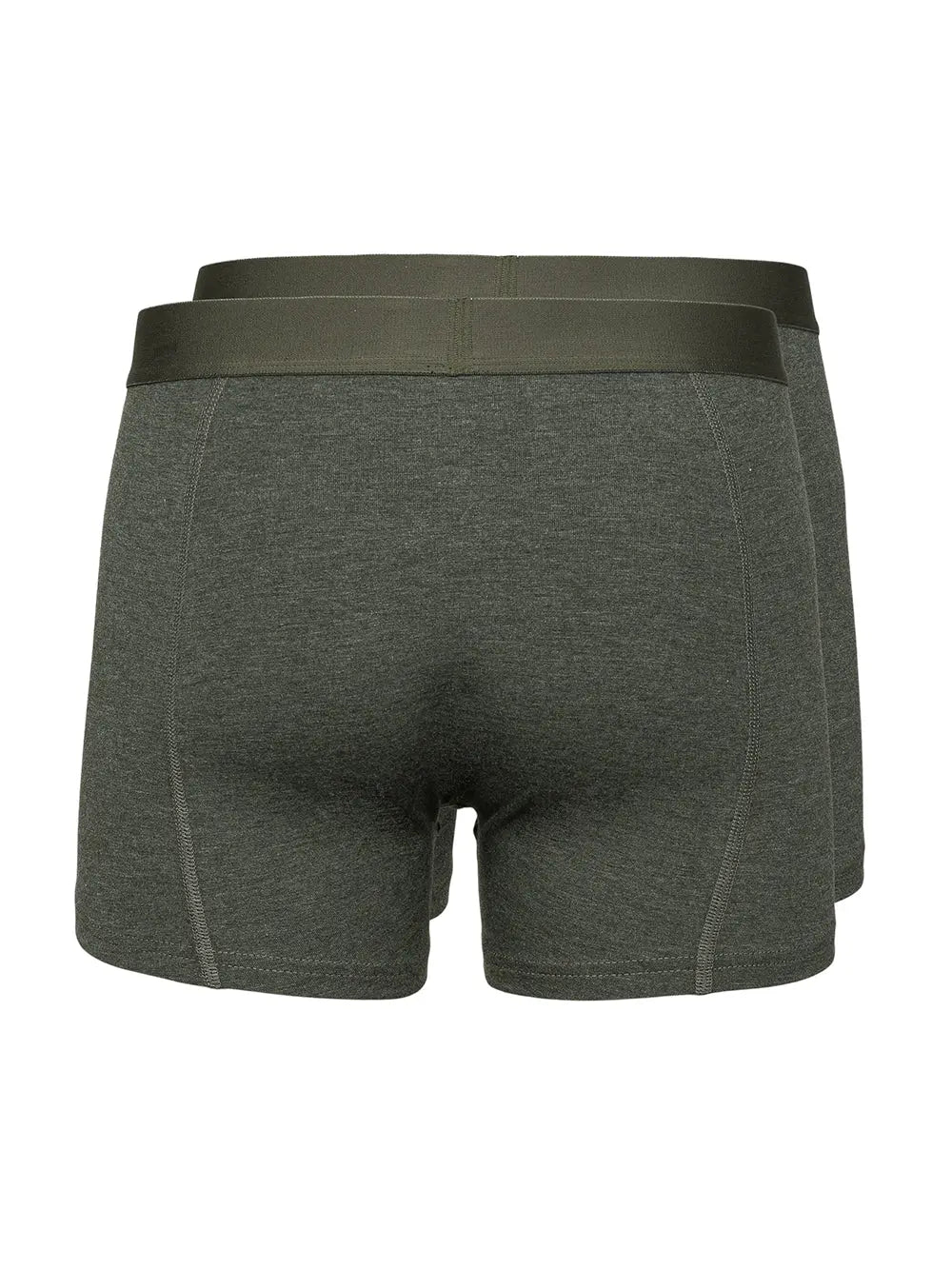 Boxer 2-pack Bambus - Green Melange The Product