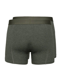Boxer 2-pack Bambus - Green Melange The Product