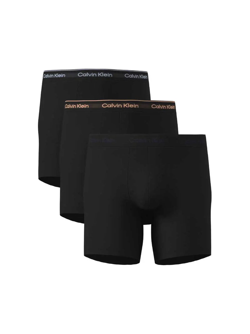 Boxer Brief 3-pack - Black Heavenly Iris Calvin Klein