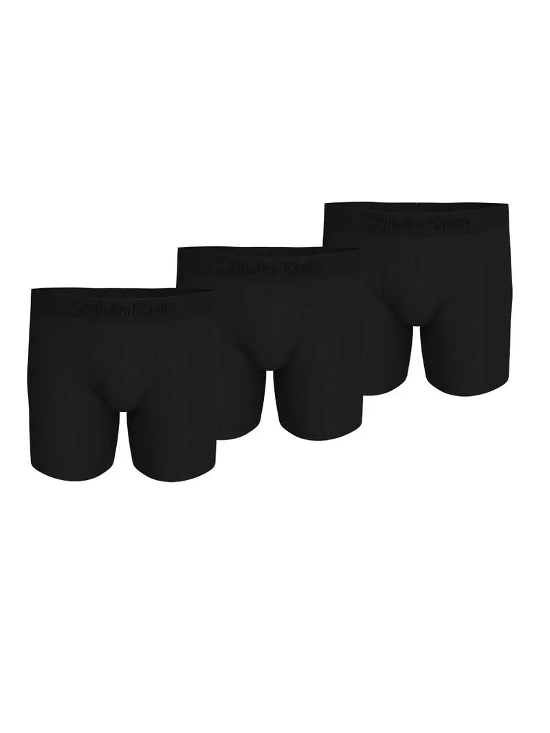 Boxer Brief Ultra Soft 3-pack - Black/Black/Black Calvin Klein