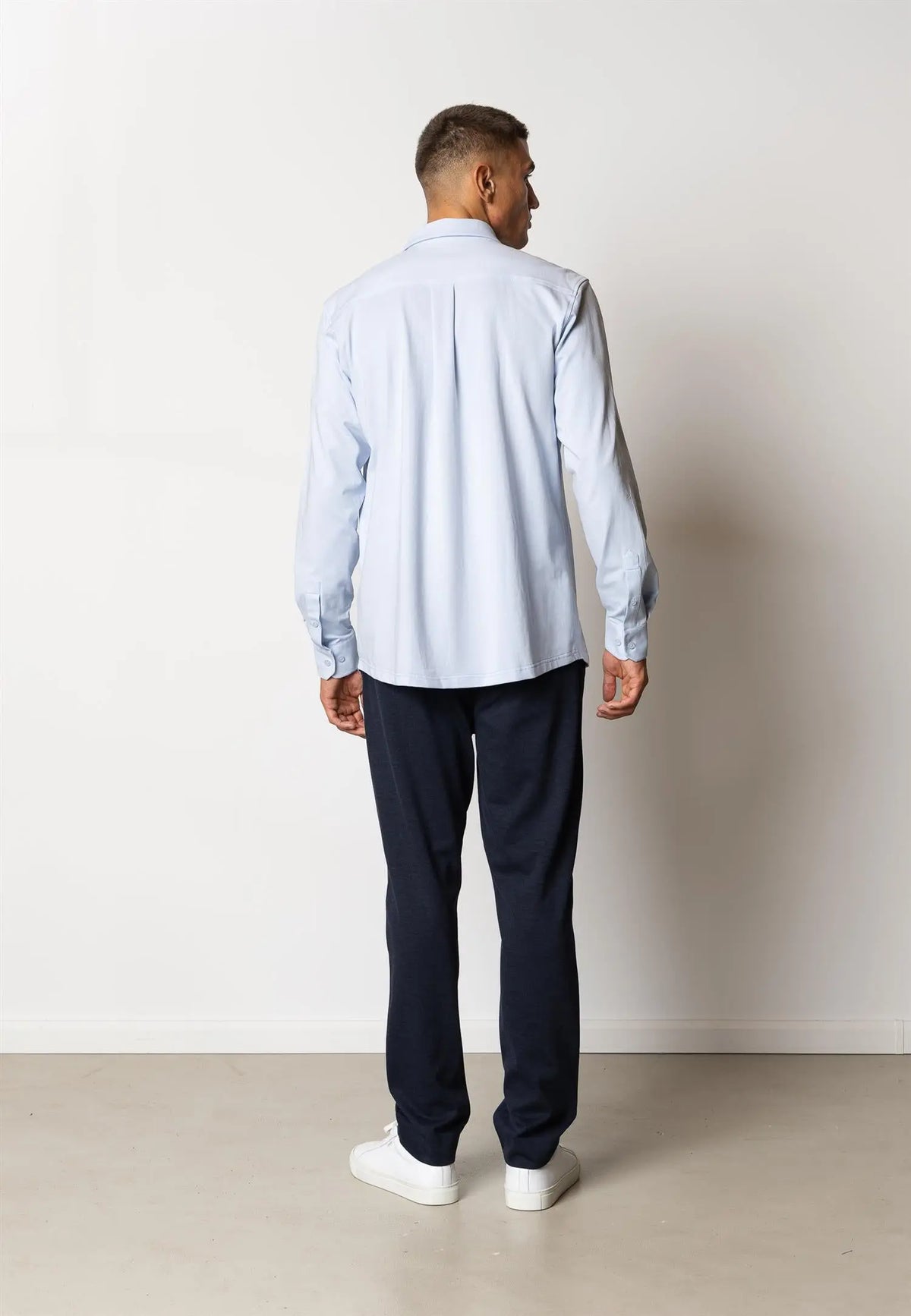 Brendon Bukse - Navy Clean Cut Copenhagen