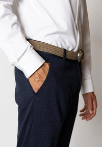 Brendon Bukse - Navy Clean Cut Copenhagen