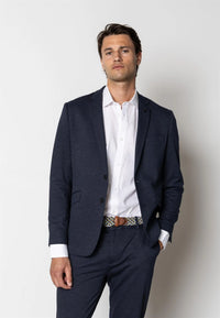 Brendon Jersey Blazer - Navy Clean Cut Copenhagen