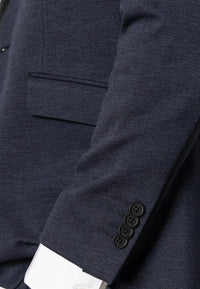 Brendon Jersey Blazer - Navy Clean Cut Copenhagen
