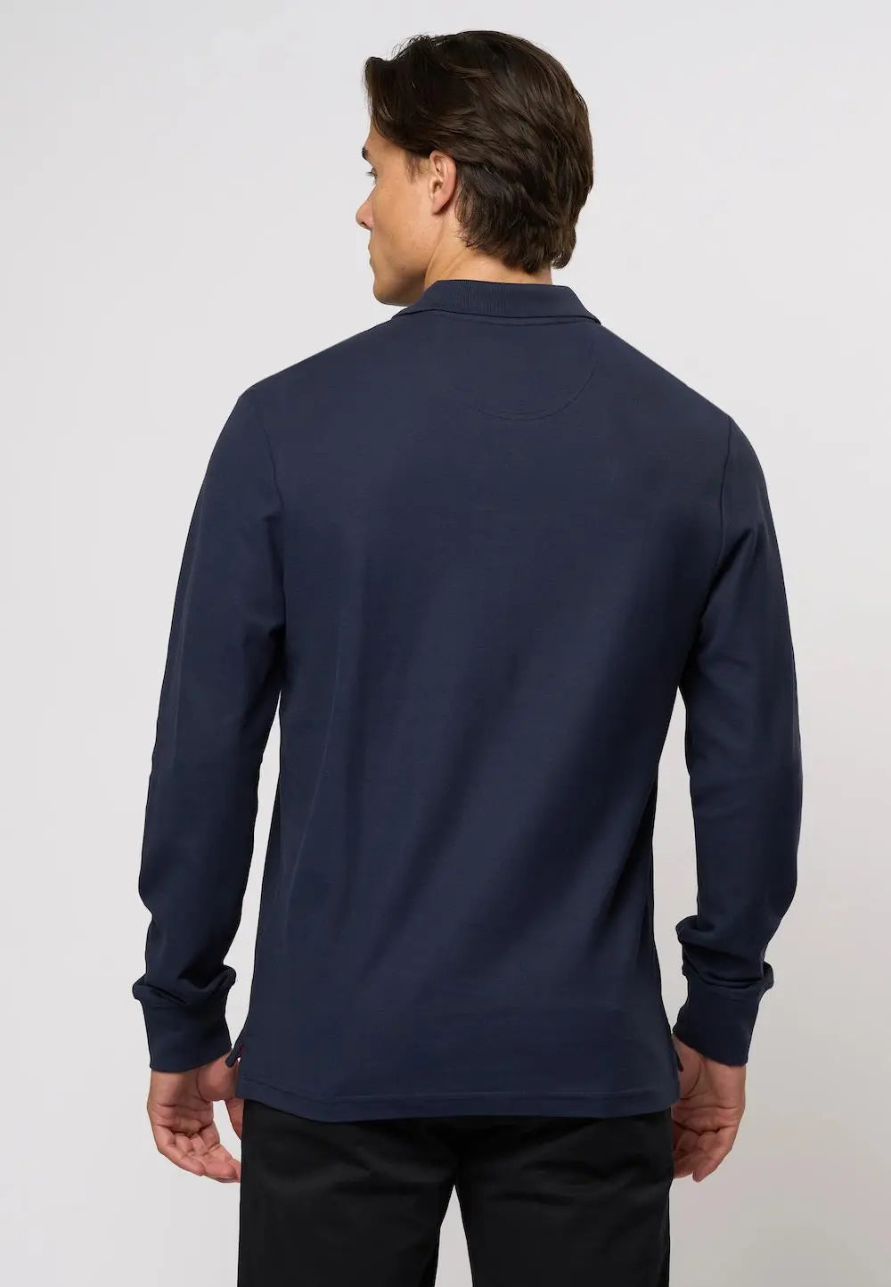 Brett Longsleeve Polo - Dark Sapphire U.S. Polo Assn.