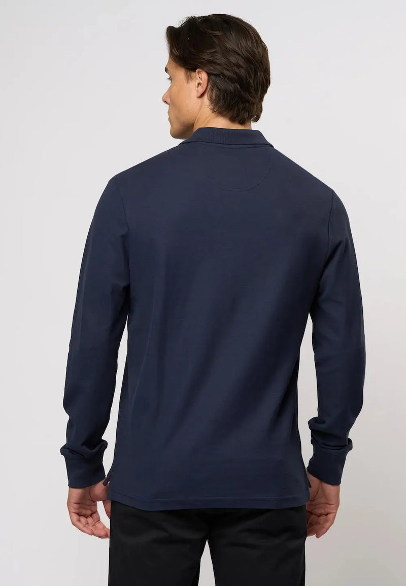 Brett Longsleeve Polo - Dark Sapphire U.S. Polo Assn.
