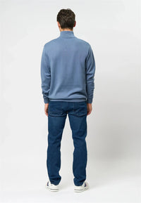 Brison Half-Zip Genser - China Blue U.S. Polo Assn.