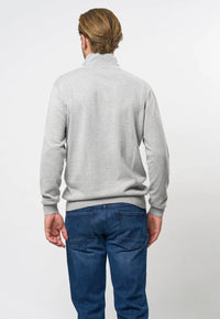 Brison Half-Zip Genser - Light Grey Mel. U.S. Polo Assn.