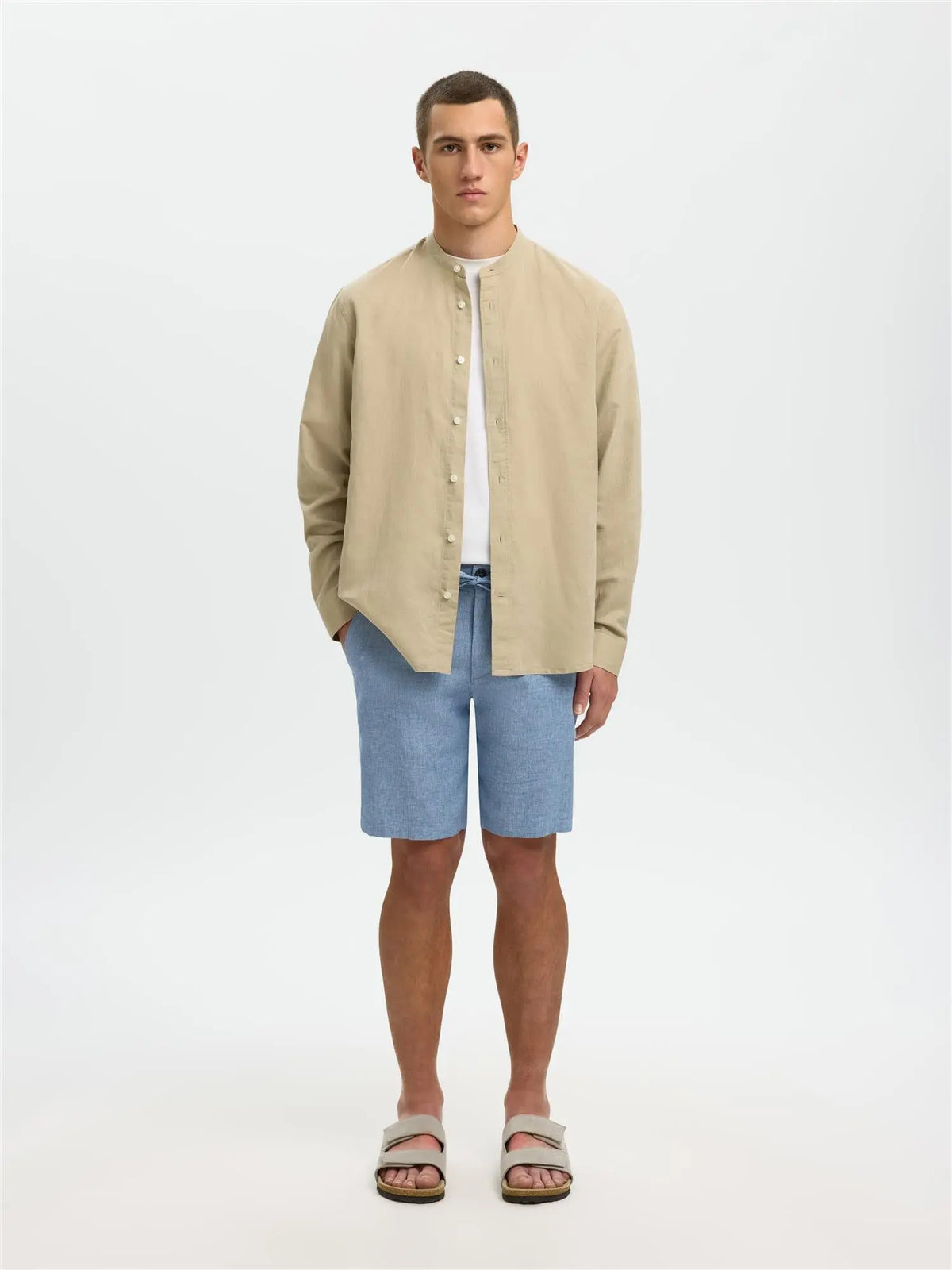 Brody Linshorts - Cashmere Blue Selected Homme
