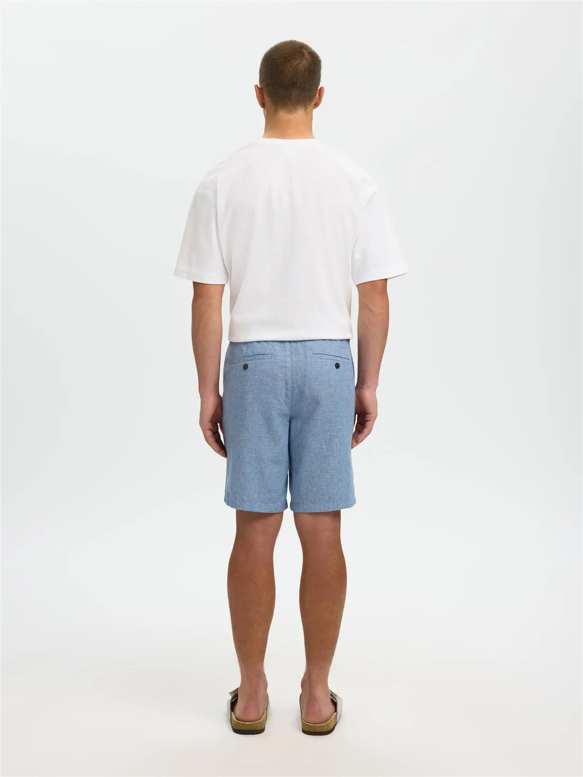 Brody Linshorts - Cashmere Blue Selected Homme