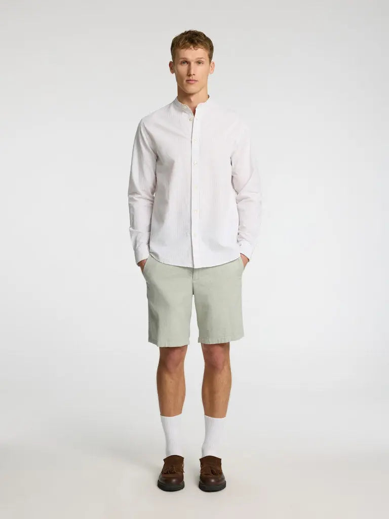 Brody Linshorts - Iceberg Green Selected Homme