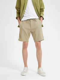 Brody Linshorts - Olive Branch Selected Homme