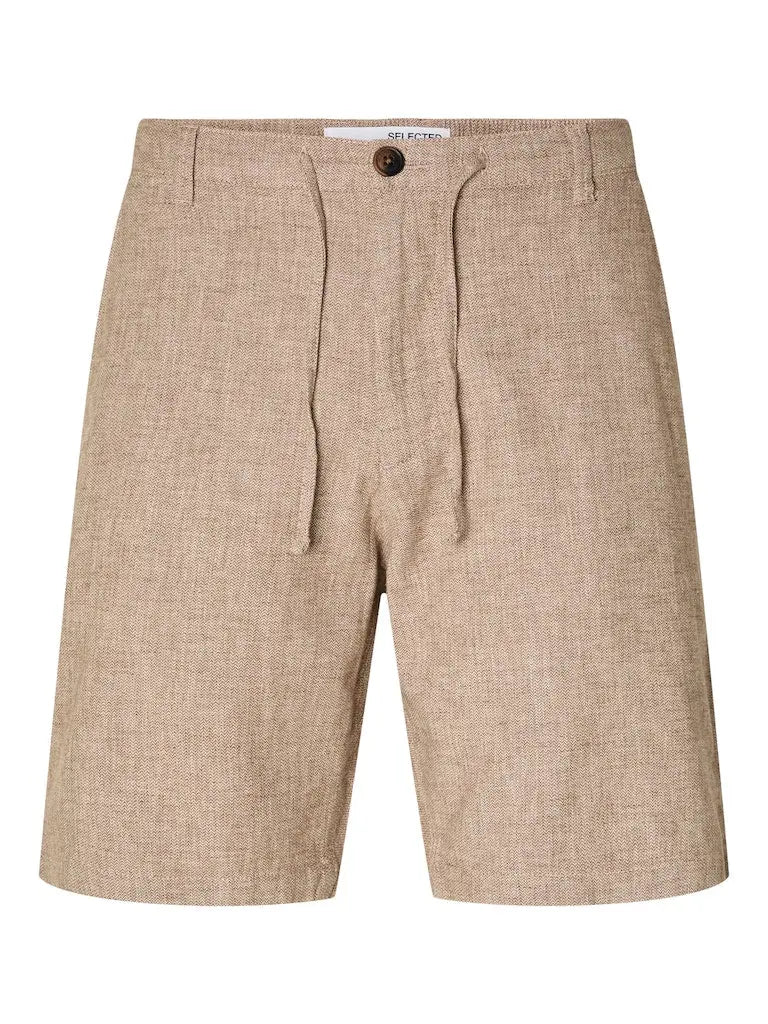 Brody Linshorts - Toffee Selected Homme