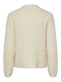 Bubble Cardigan - Birch Y.A.S