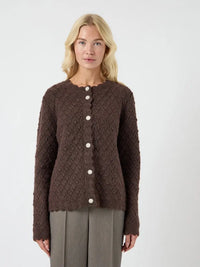 Bubble Cardigan - Hot Fudge Y.A.S
