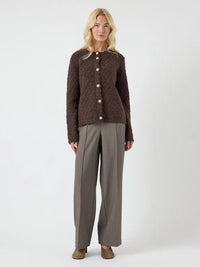 Bubble Cardigan - Hot Fudge Y.A.S