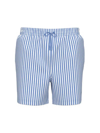 CK Stripet Badeshorts - Penny Stripe/Blue Descent Calvin Klein