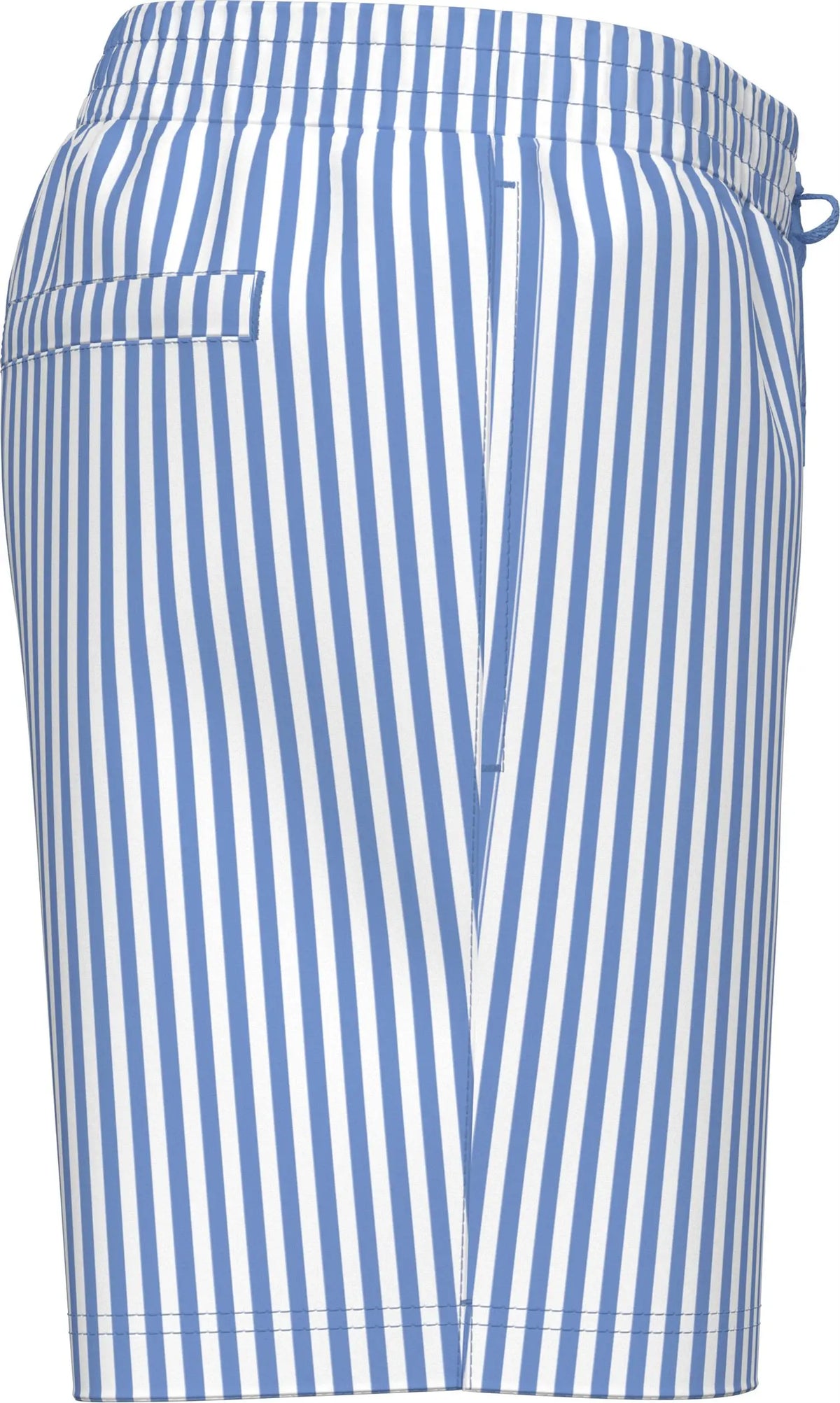 CK Stripet Badeshorts - Penny Stripe/Blue Descent Calvin Klein