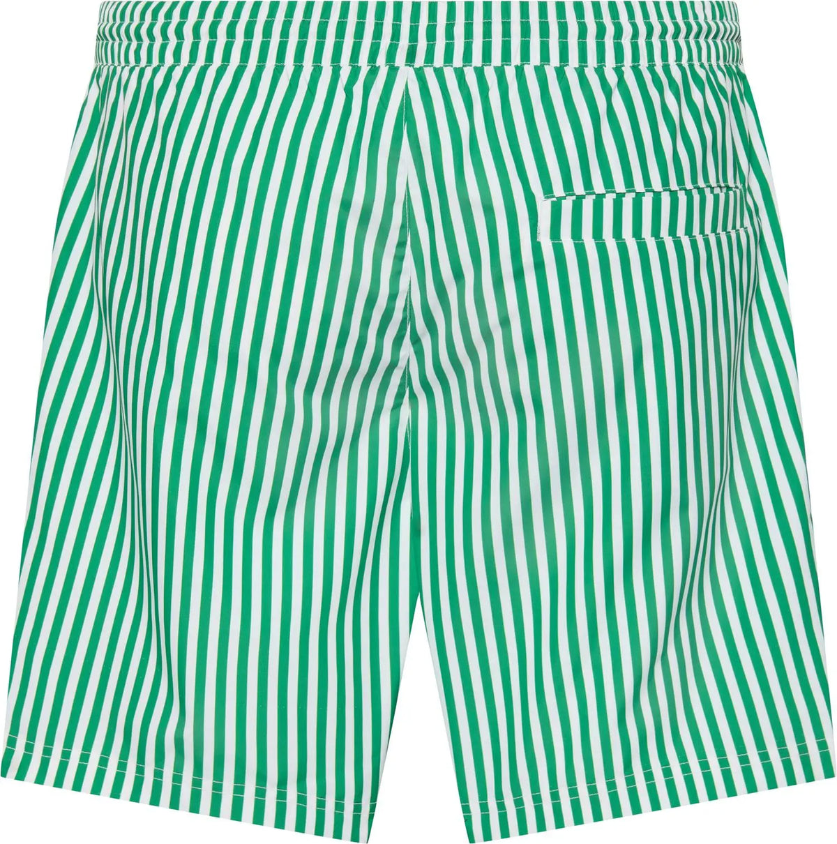 CK Stripet Badeshorts - Penny Stripe/Mardi Gras Green Calvin Klein