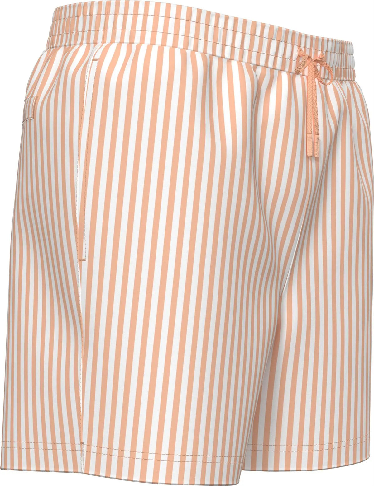 CK Stripet Badeshorts - Penny Stripe/Peach Bliss Calvin Klein