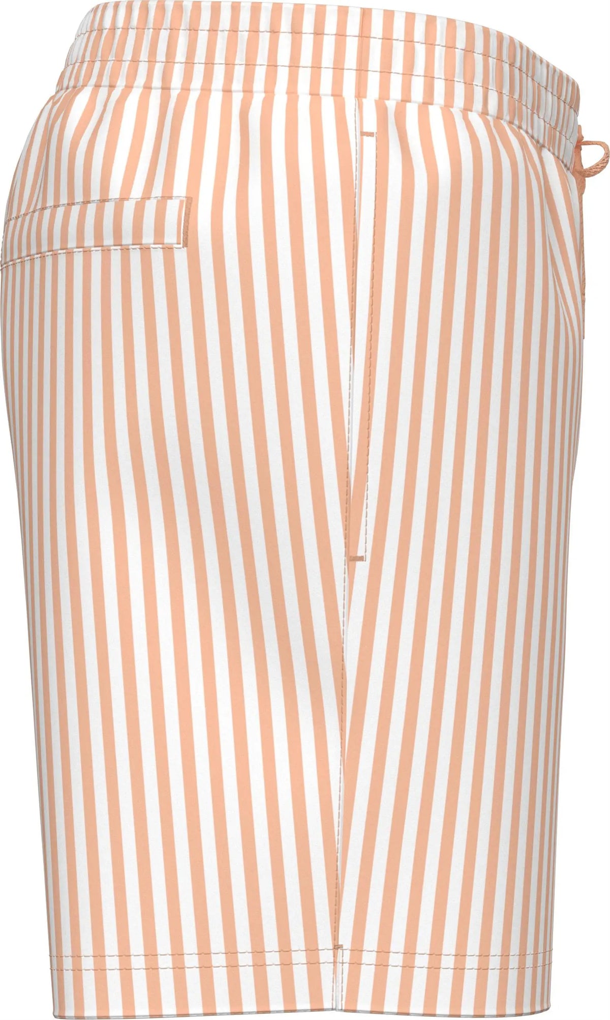 CK Stripet Badeshorts - Penny Stripe/Peach Bliss Calvin Klein