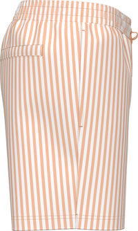 CK Stripet Badeshorts - Penny Stripe/Peach Bliss Calvin Klein