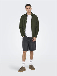 Caiden Linskjorte - Kambaba Only & Sons