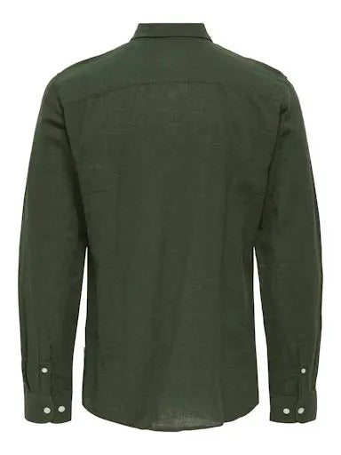 Caiden Linskjorte - Kambaba Only & Sons