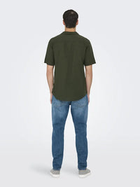 Caiden Linskjorte Resort SS - Kambaba Only & Sons