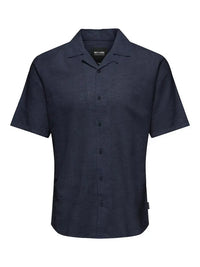 Caiden Linskjorte Resort SS - Night Sky Only & Sons