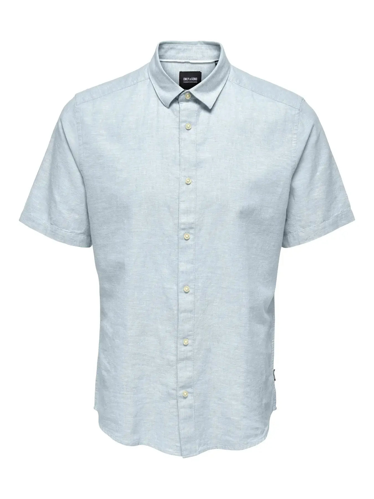 Caiden Linskjorte SS - Cashmere Blue Only & Sons