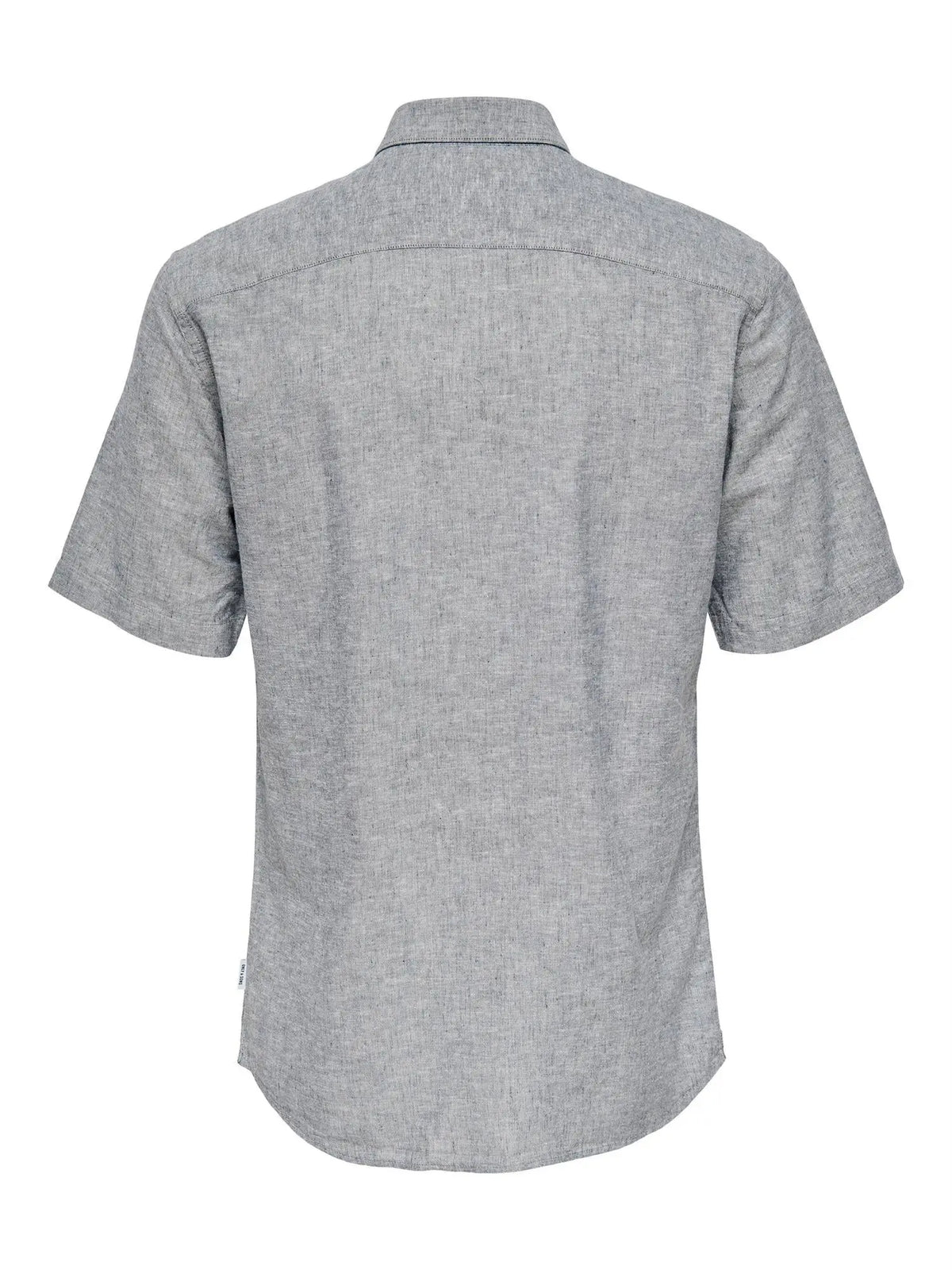 Caiden Linskjorte SS - Dress Blues Only & Sons