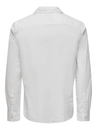 Caiden Resort Linskjorte - White Only & Sons