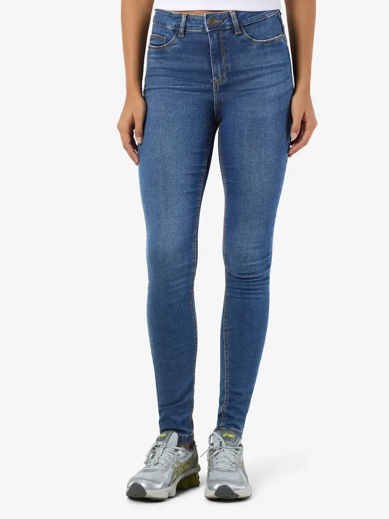 Callie Skinny Jeans - Medium Blue Denim Noisy May
