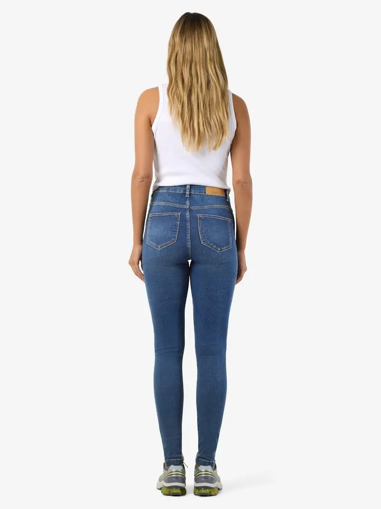 Callie Skinny Jeans - Medium Blue Denim Noisy May