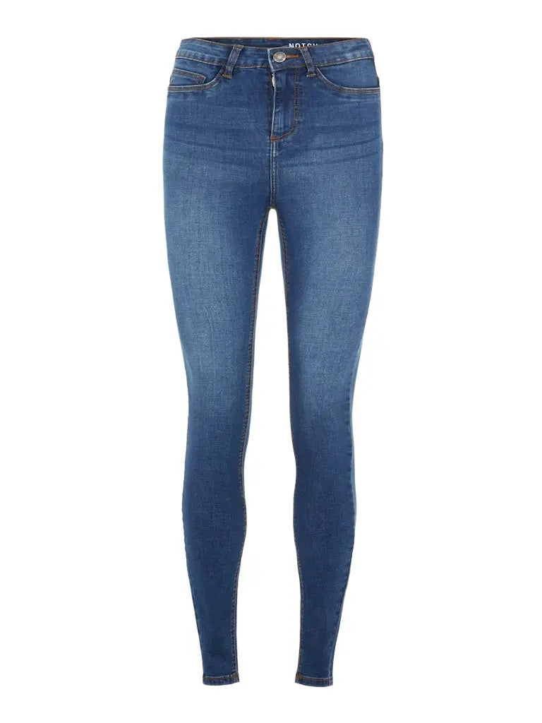 Callie Skinny Jeans - Medium Blue Denim Noisy May