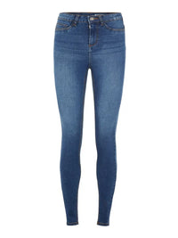 Callie Skinny Jeans - Medium Blue Denim Noisy May