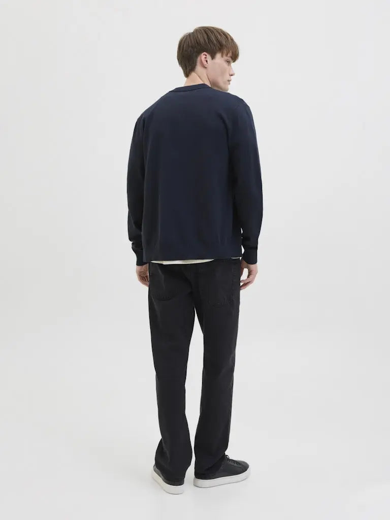 Callum Cardigan Full Zip - Sky Captain JJ Rebel