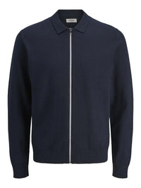 Callum Cardigan Full Zip - Sky Captain JJ Rebel