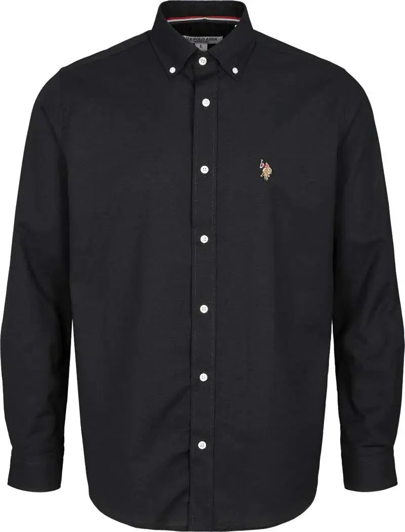 Calvert Flex Oxfordskjorte - Navy Mix U.S. Polo Assn.