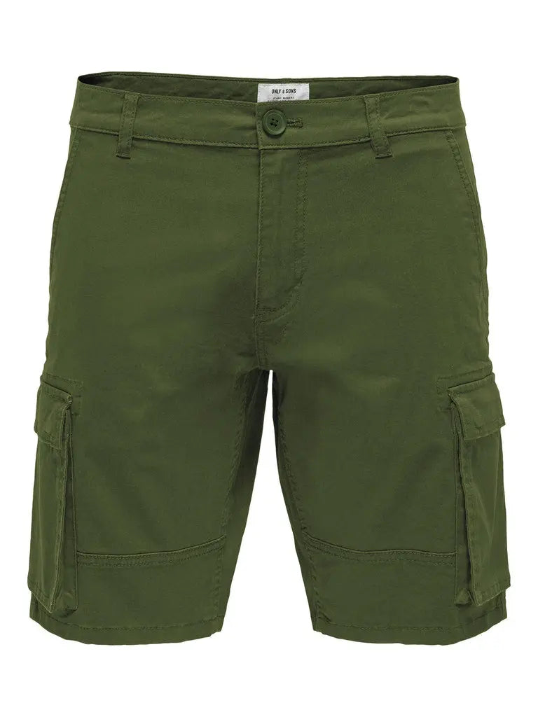 Cam Cargo shorts 6689 - Olive Night Only & Sons