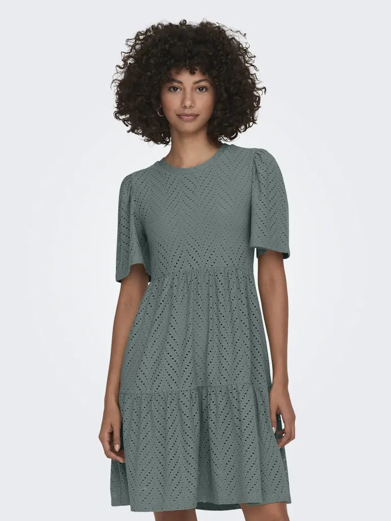 Carla Cathinka Kjole - Chinois Green JDY