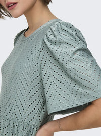 Carla Cathinka Kjole - Chinois Green JDY