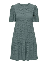 Carla Cathinka Kjole - Chinois Green JDY