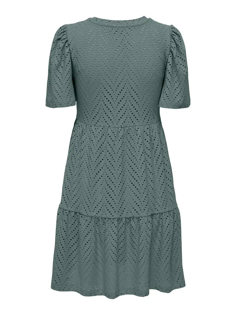 Carla Cathinka Kjole - Chinois Green JDY