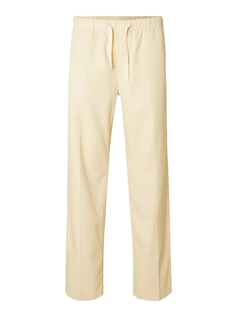 Casper Loose Pant - Fog Selected Homme